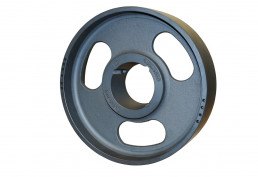 Flat pulley